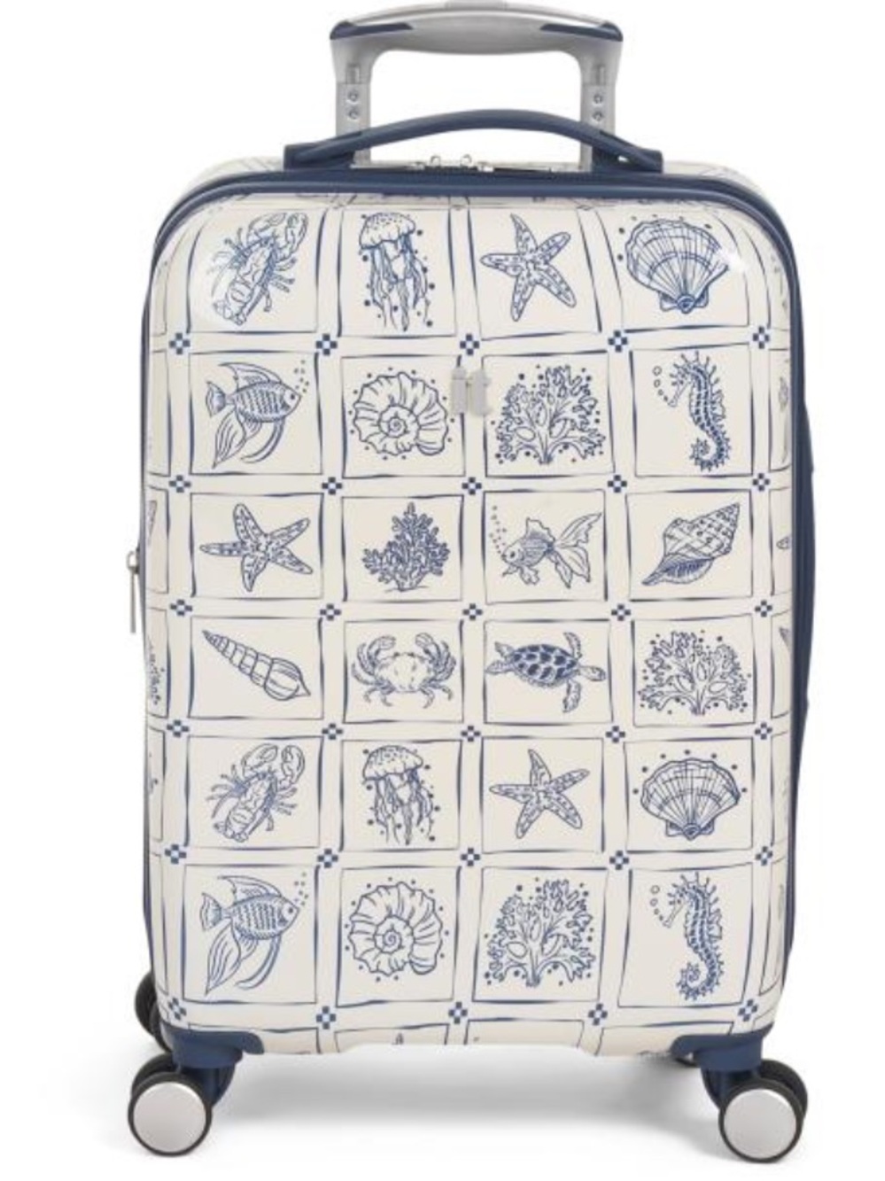 IT LUGGAGE 22in sealife stamps hardside carry-on spinner
